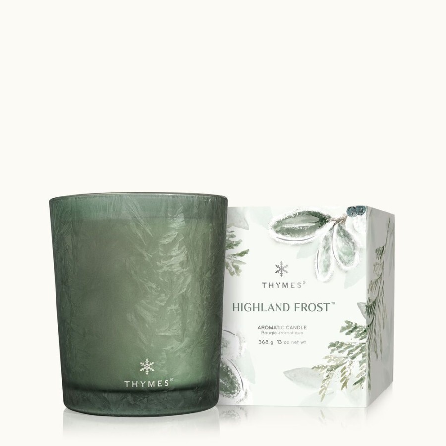 Home Fragrance Thymes | Highland Frost Large Candle