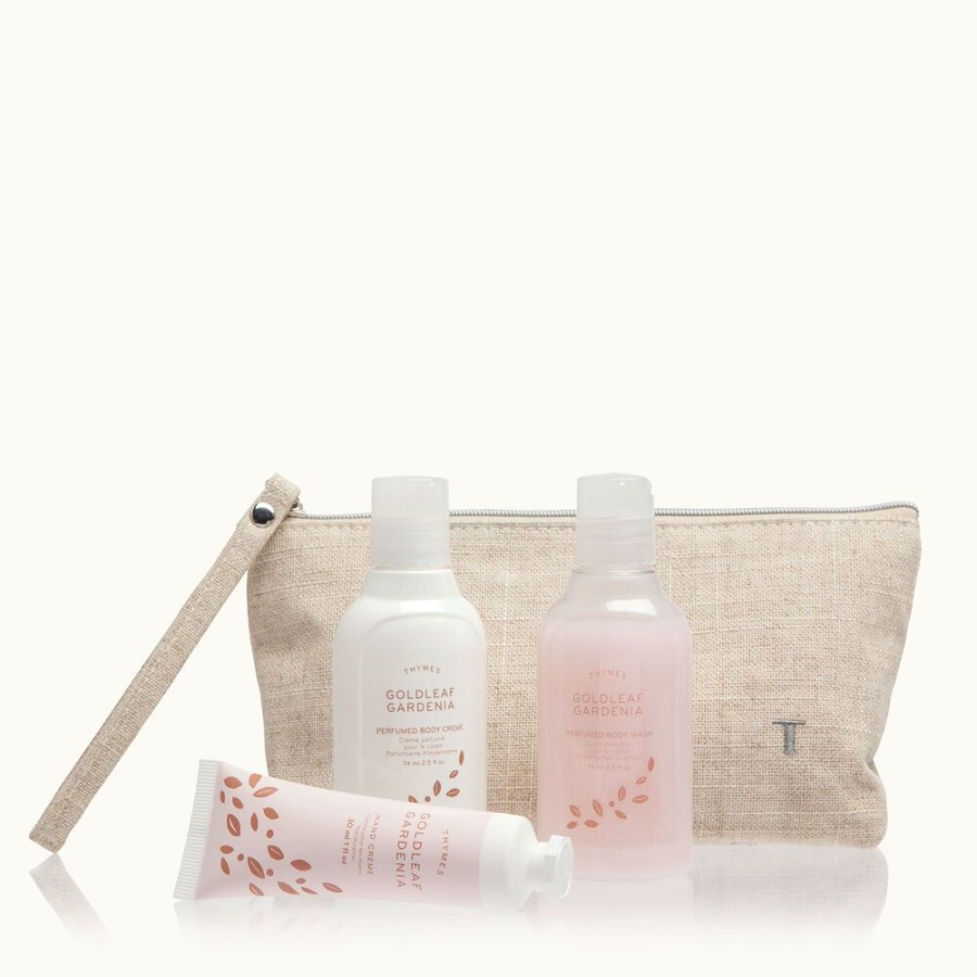 Bath And Body Thymes | Goldleaf Gardenia Little Luxuries Set