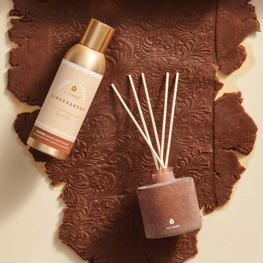 Home Fragrance Thymes | Gingerbread Petite Reed Diffuser