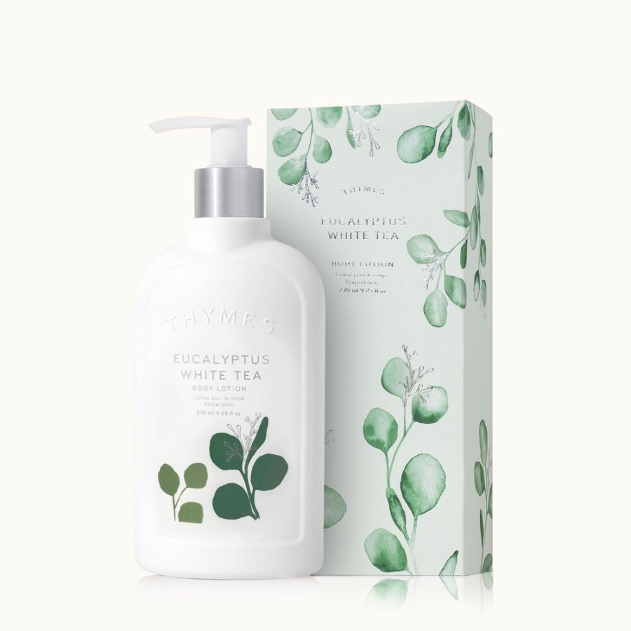 Bath And Body Thymes | Eucalyptus White Tea Body Lotion