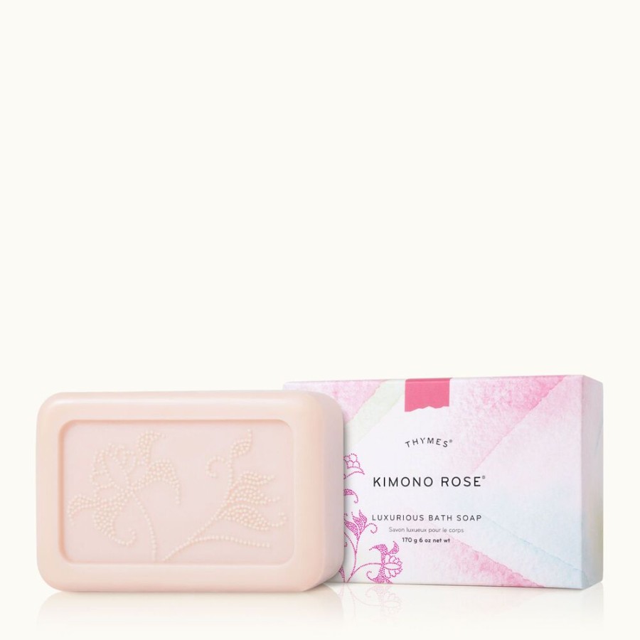 Bath And Body Thymes | Kimono Rose Bar Soap