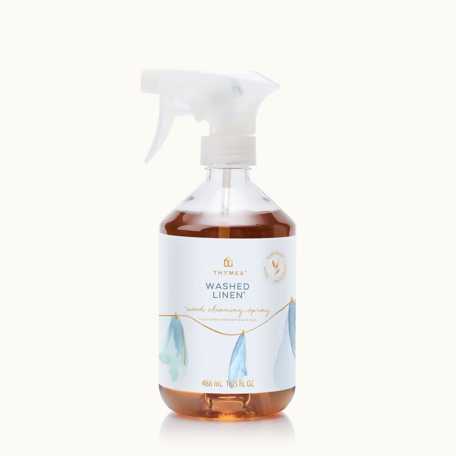 Home Care Thymes | Washed Linen Wood Cleaning Spray