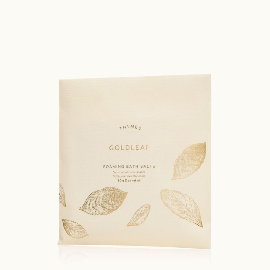 Bath And Body Thymes | Goldleaf Foaming Bath Envelope