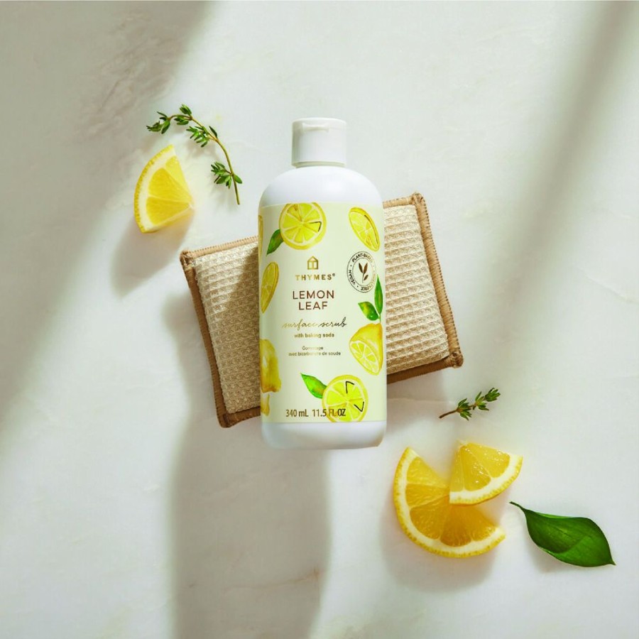 Home Care Thymes | Lemon Leaf Surface Scrub