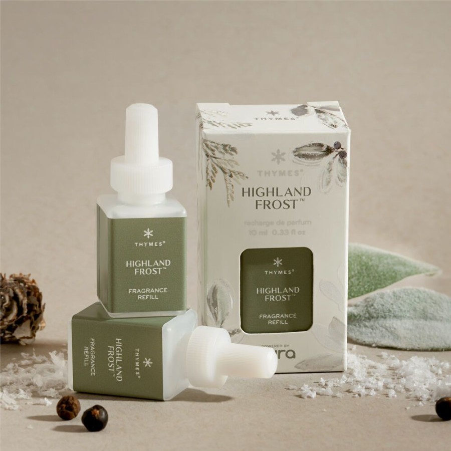 Home Fragrance Thymes | Highland Frost Pura Diffuser Refill 2-Pack Bundle