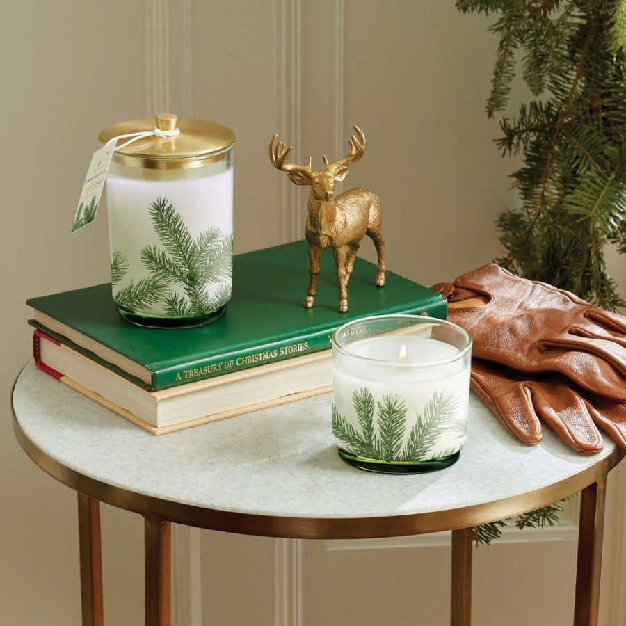 Home Fragrance Thymes | Frasier Fir Heritage Small Pine Needle Luminary