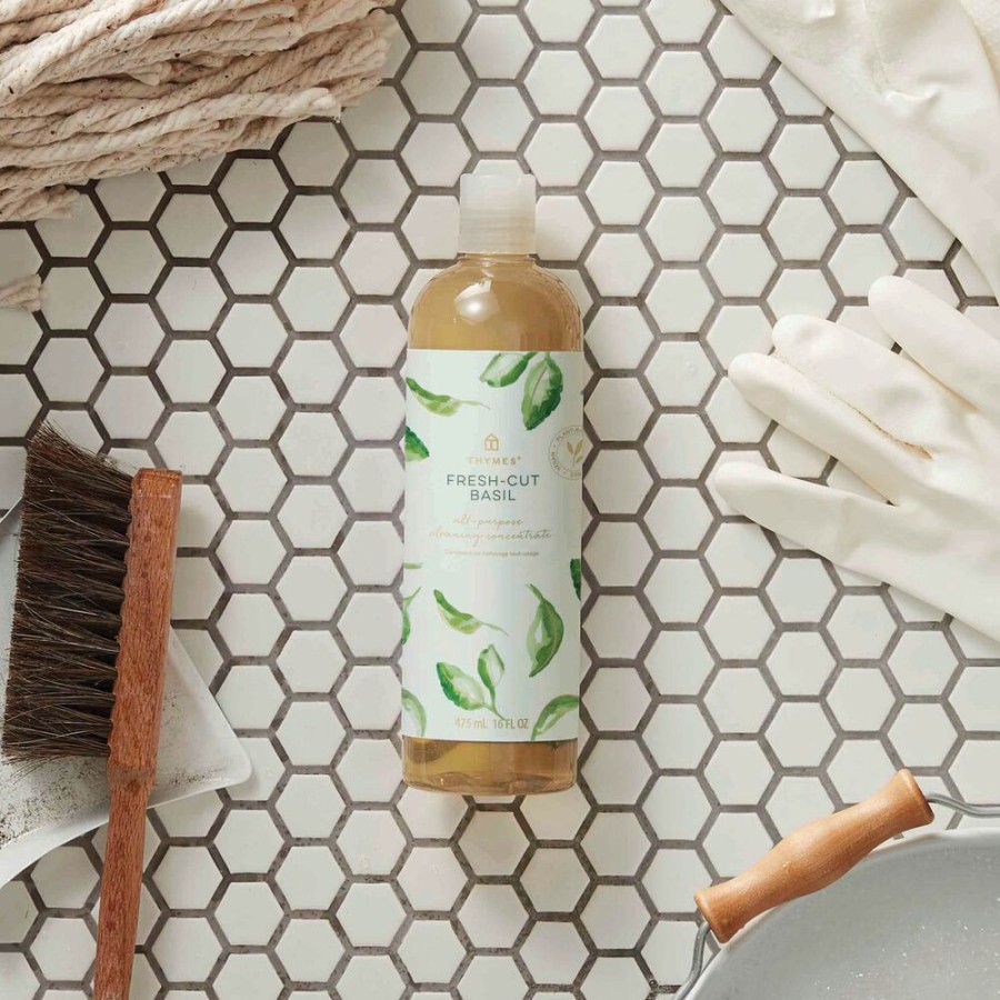 Home Care Thymes | Fresh-Cut Basil All-Purpose Cleaning Concentrate