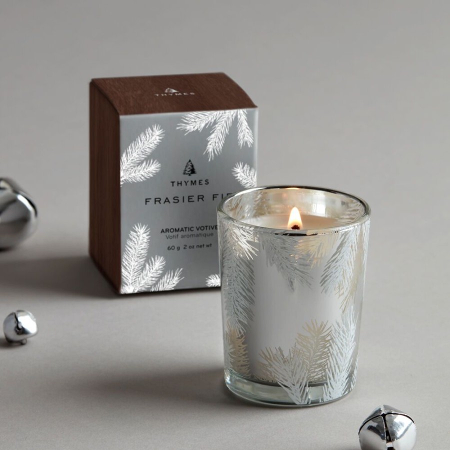 Home Fragrance Thymes | Frasier Fir Statement Boxed Votive Candle