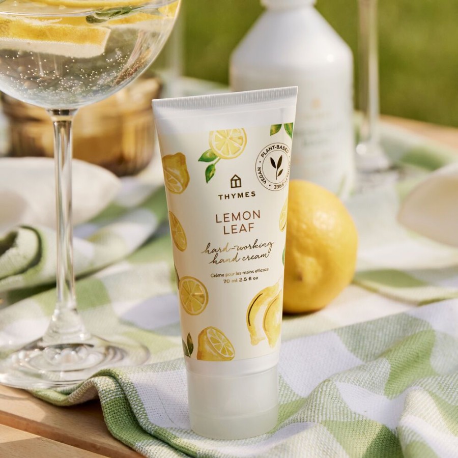 Bath And Body Thymes | Lemon Leaf Hard-Working Hand Cream