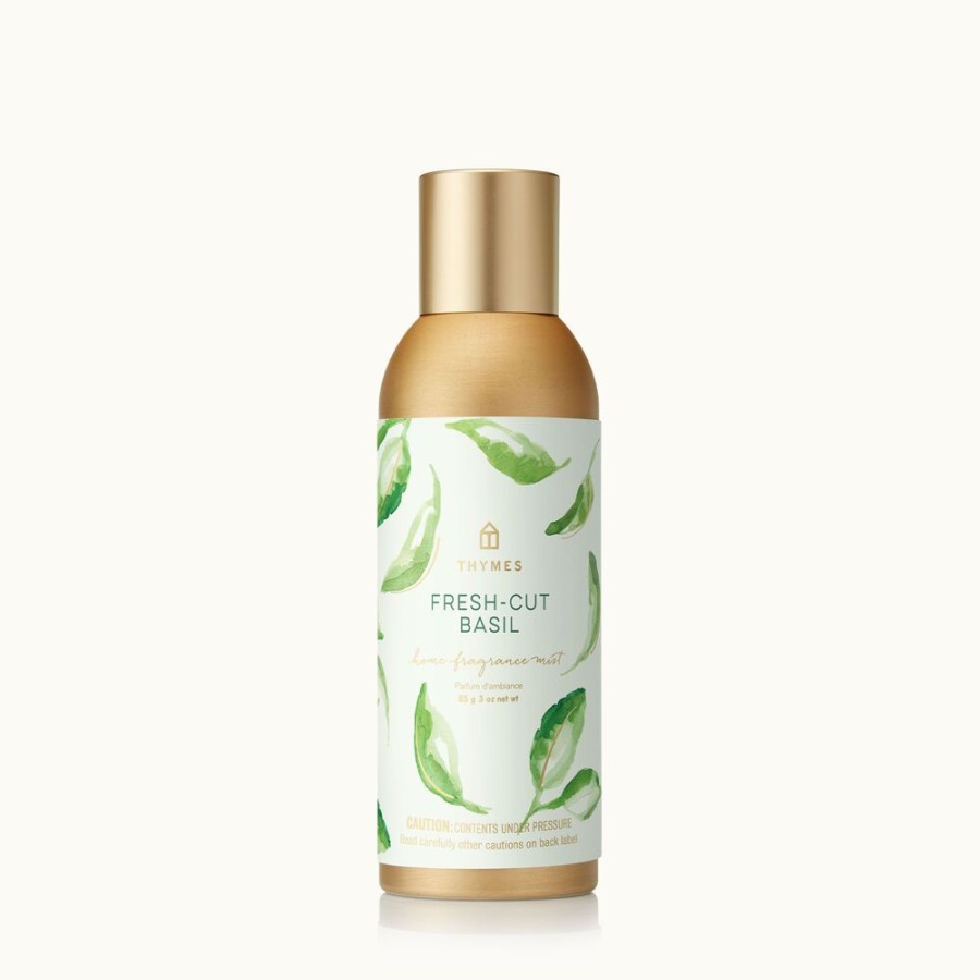 Home Fragrance Thymes | Fresh-Cut Basil Home Fragrance Mist