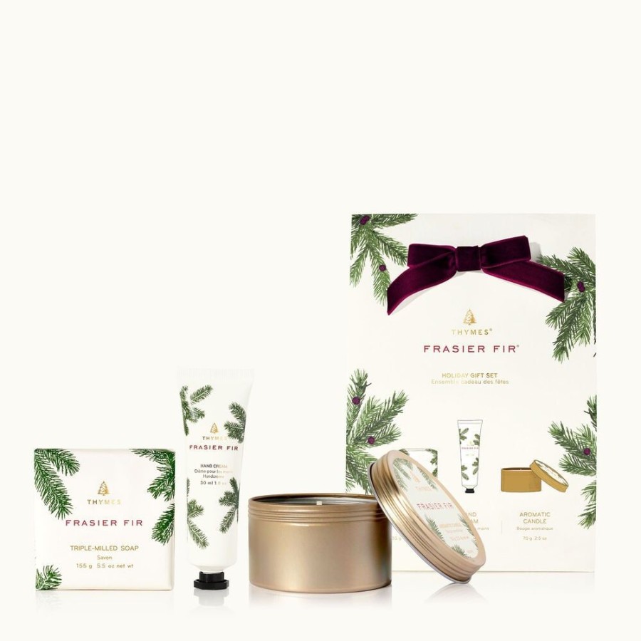 Home Fragrance Thymes | Frasier Fir Novelty Holiday Gift Set