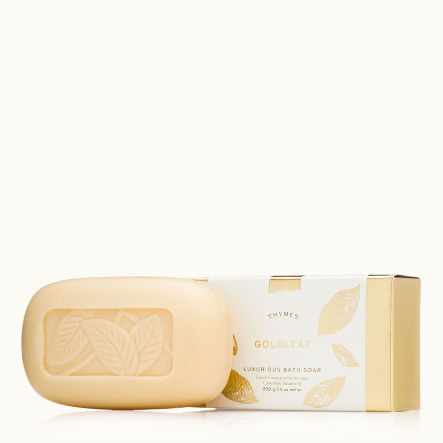 Bath And Body Thymes | Goldleaf Bar Soap