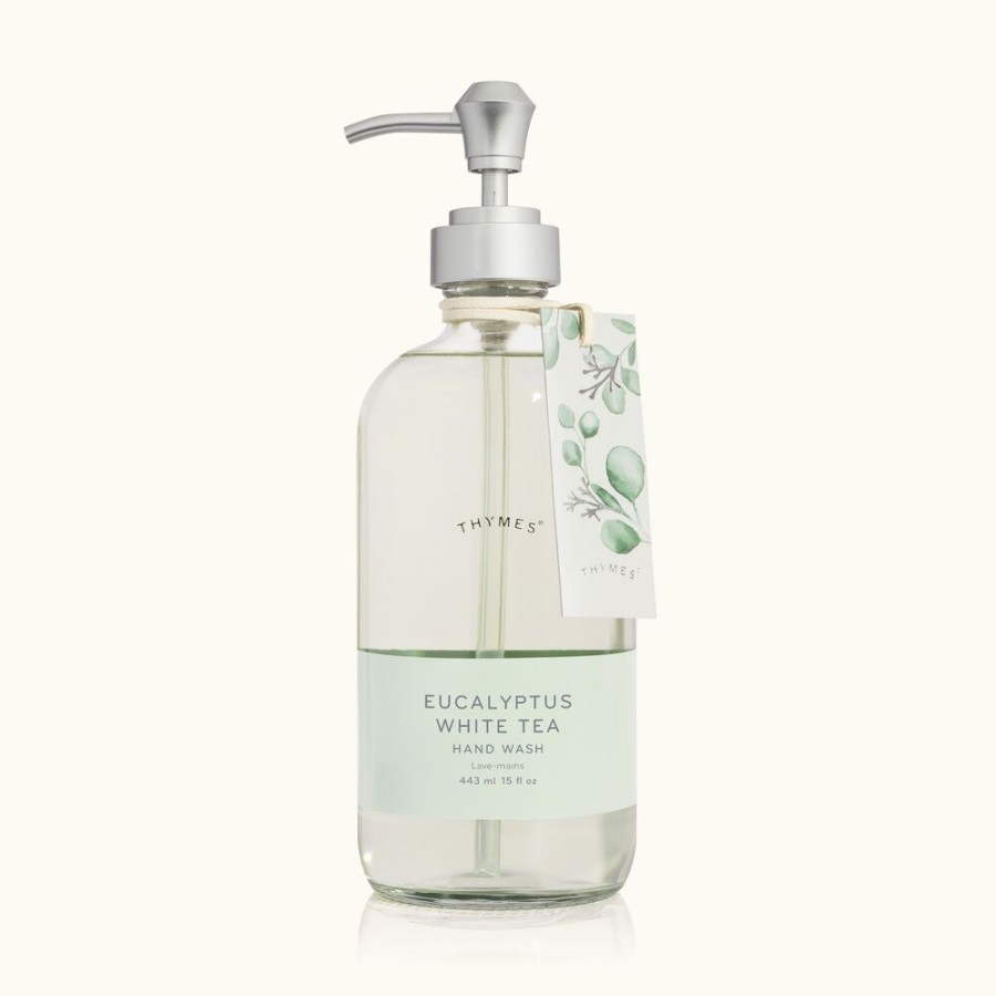 Bath And Body Thymes | Eucalyptus White Tea Large Hand Wash