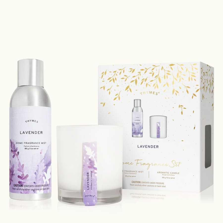 Home Fragrance Thymes | Lavender Home Fragrance Gift Set