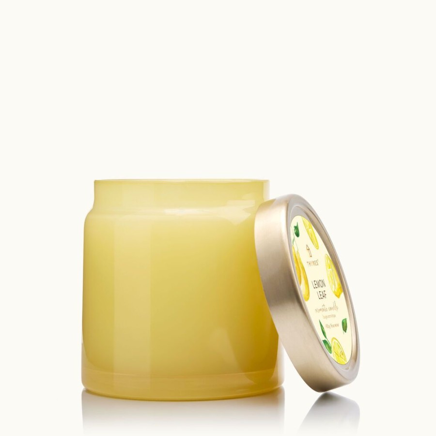 Home Fragrance Thymes | Lemon Leaf Statement Poured Candle