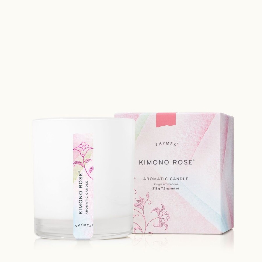 Home Fragrance Thymes | Kimono Rose Candle