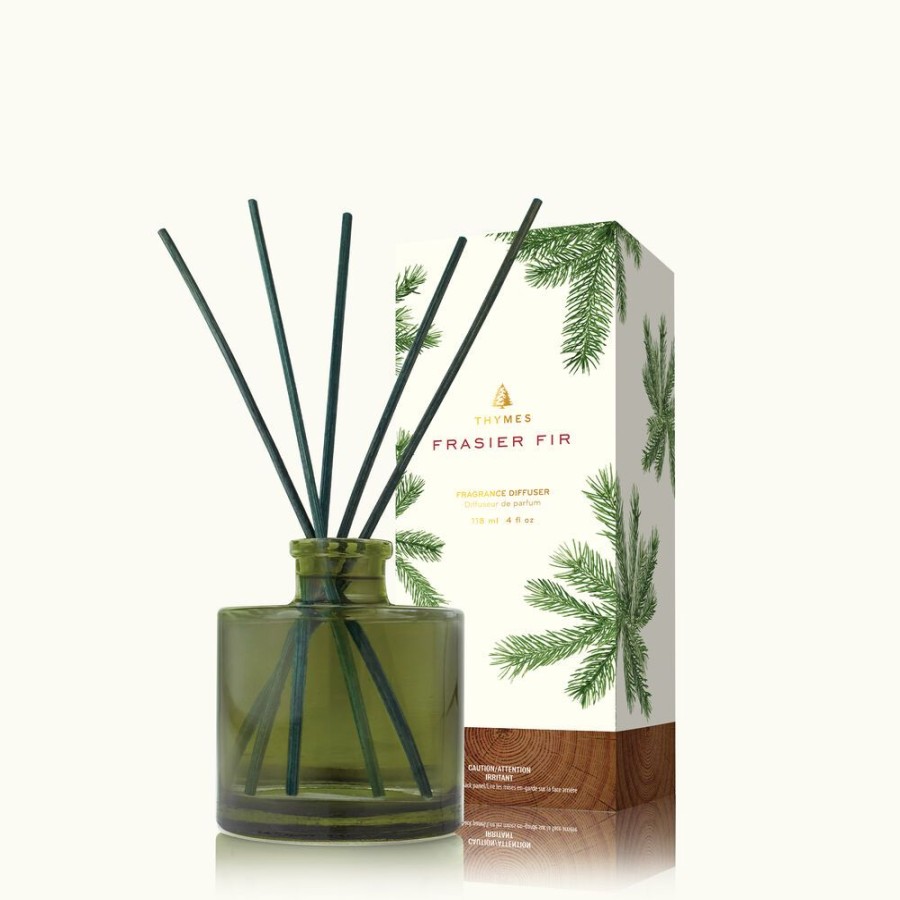 Home Fragrance Thymes | Frasier Fir Petite Reed Diffuser