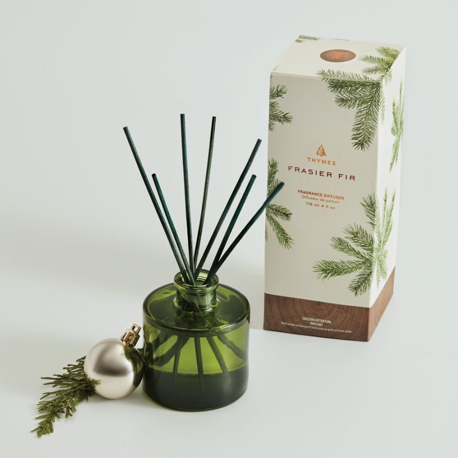 Home Fragrance Thymes | Frasier Fir Petite Reed Diffuser