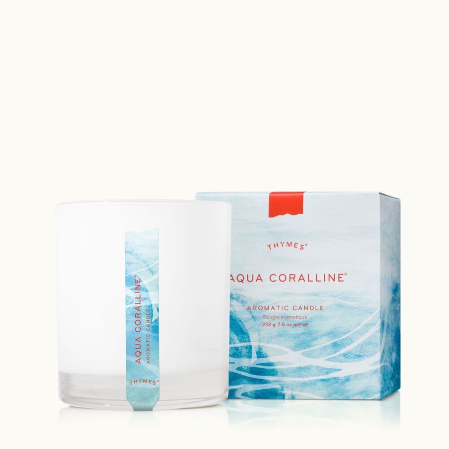 Home Fragrance Thymes | Aqua Coralline Candle