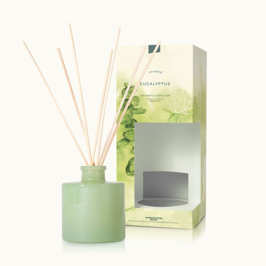 Home Fragrance Thymes | Eucalyptus Petite Reed Diffuser