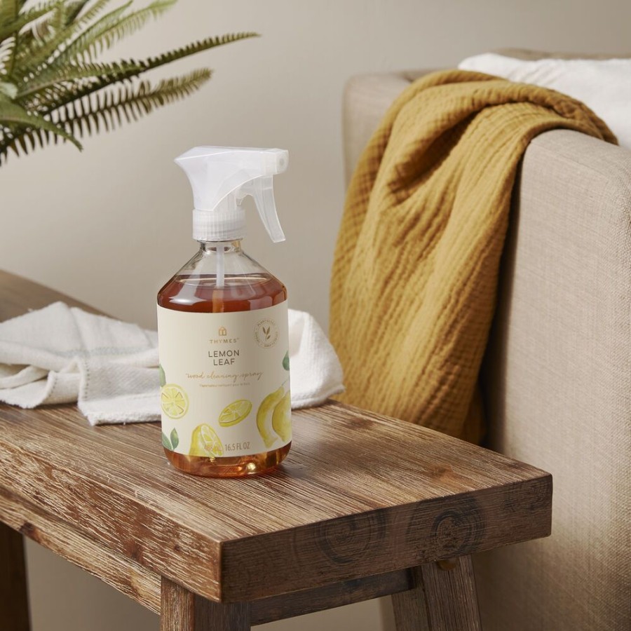 Home Care Thymes | Lemon Leaf Wood Cleaning Spray