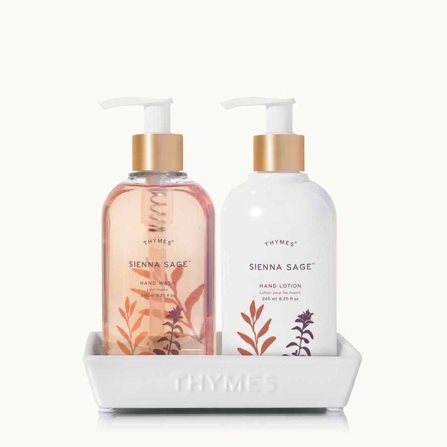 Bath And Body Thymes | Sienna Sage Sink Set