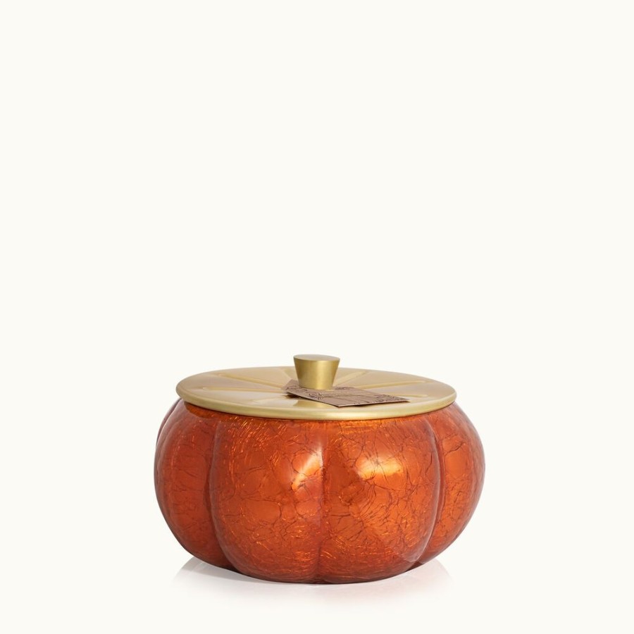 Home Fragrance Thymes | Pumpkin Laurel Statement Large Candle