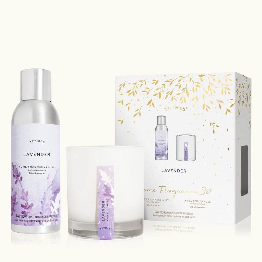 Home Fragrance Thymes | Lavender Home Fragrance Gift Set