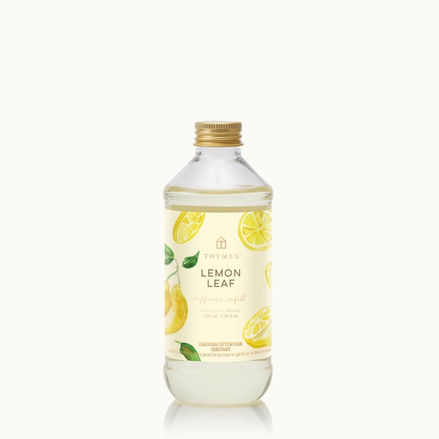 Home Fragrance Thymes | Lemon Leaf Reed Diffuser Oil Refill