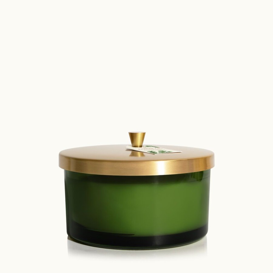 Home Fragrance Thymes | Frasier Fir Green 4-Wick Candle