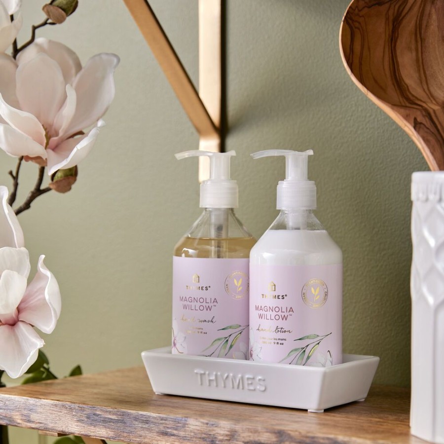 Bath And Body Thymes | Magnolia Willow Sink Set