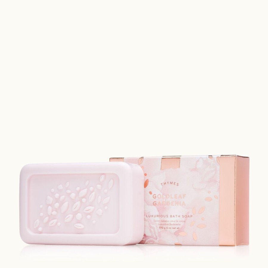 Bath And Body Thymes | Goldleaf Gardenia Bar Soap