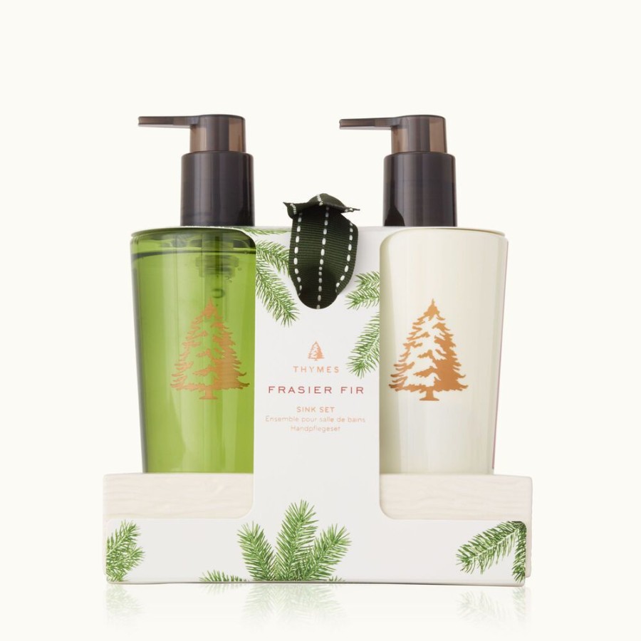 Bath And Body Thymes | Frasier Fir Sink Set