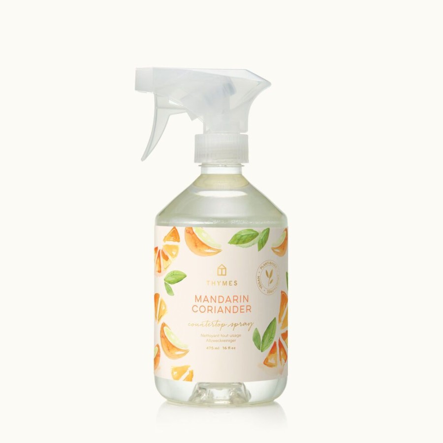 Home Care Thymes | Mandarin Coriander Countertop Spray