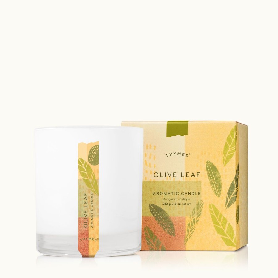 Home Fragrance Thymes | Olive Leaf Candle