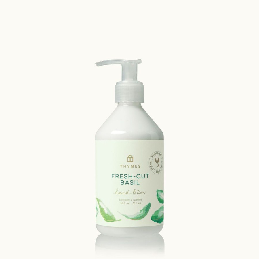 Bath And Body Thymes | Fresh-Cut Basil Hand Lotion