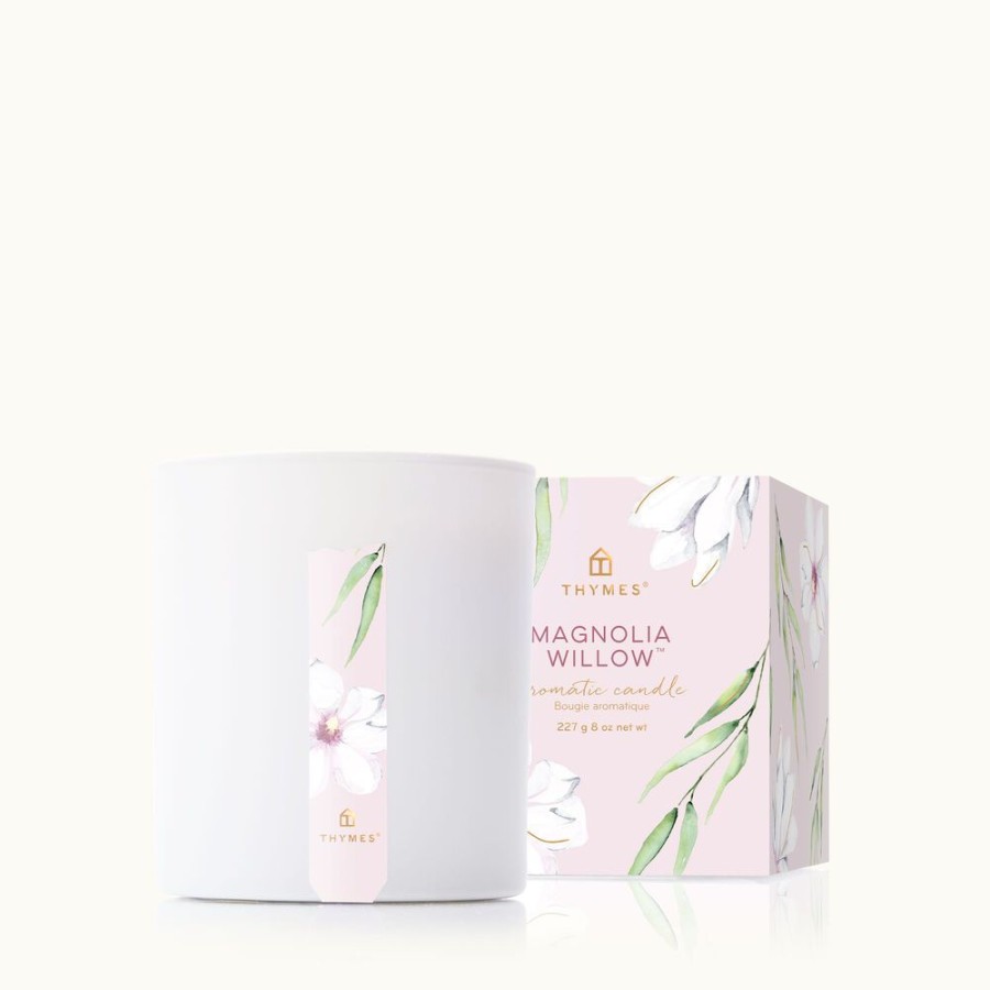 Home Fragrance Thymes | Magnolia Willow Poured Candle