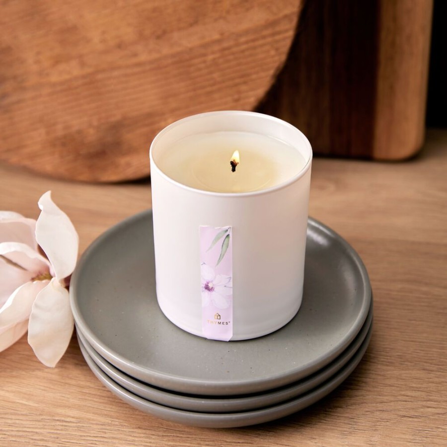 Home Fragrance Thymes | Magnolia Willow Poured Candle