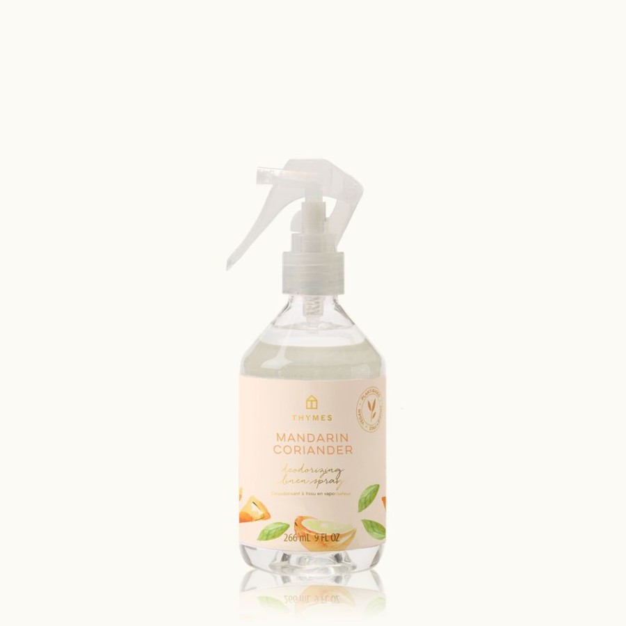 Home Care Thymes | Mandarin Coriander Deodorizing Linen Spray