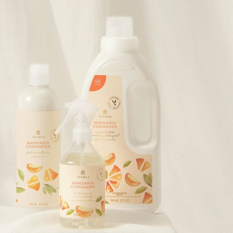 Home Care Thymes | Mandarin Coriander Deodorizing Linen Spray