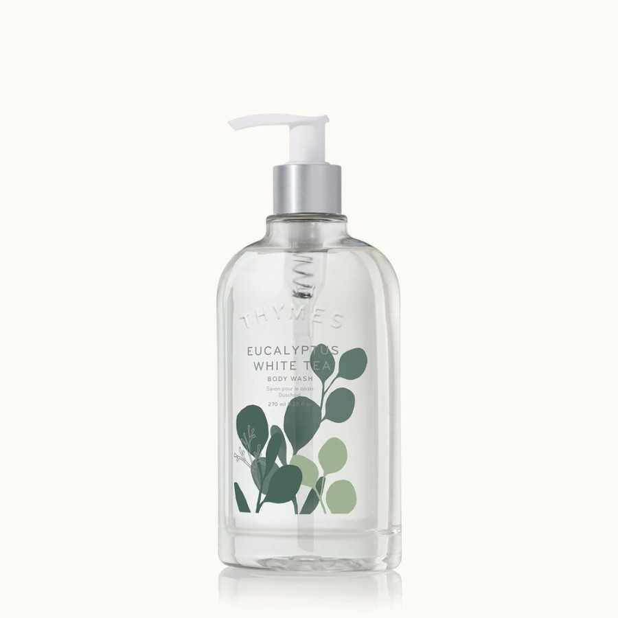 Bath And Body Thymes | Eucalyptus White Tea Body Wash