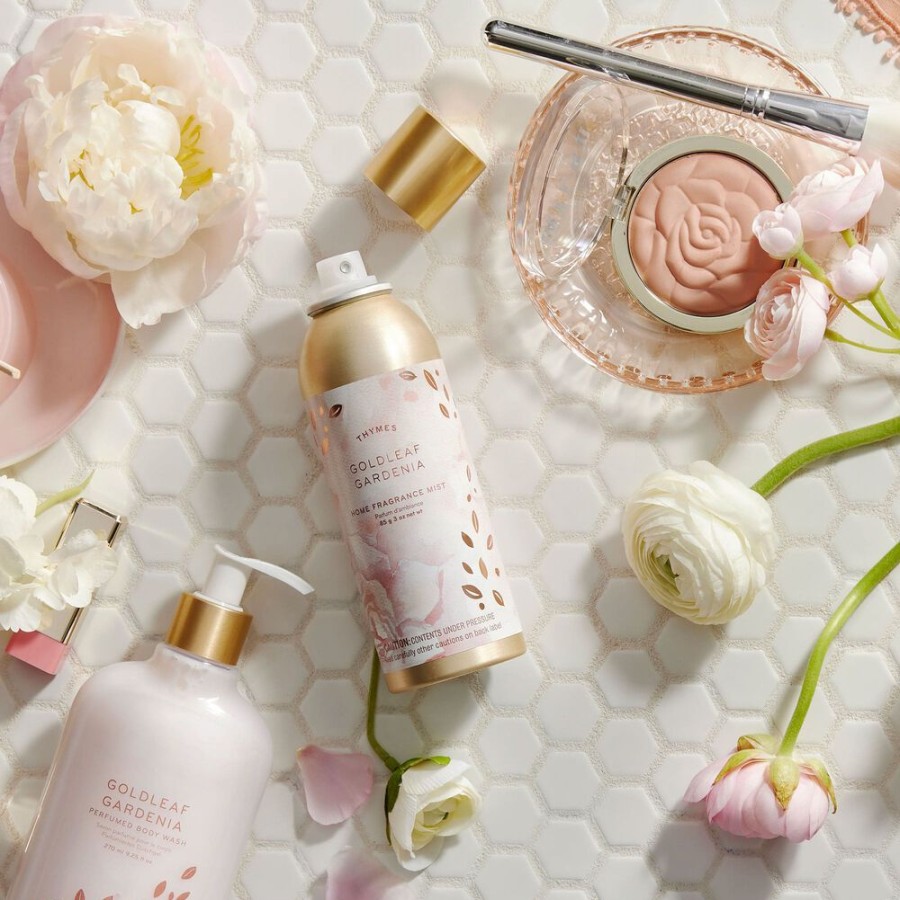 Home Fragrance Thymes | Goldleaf Gardenia Home Fragrance Mist