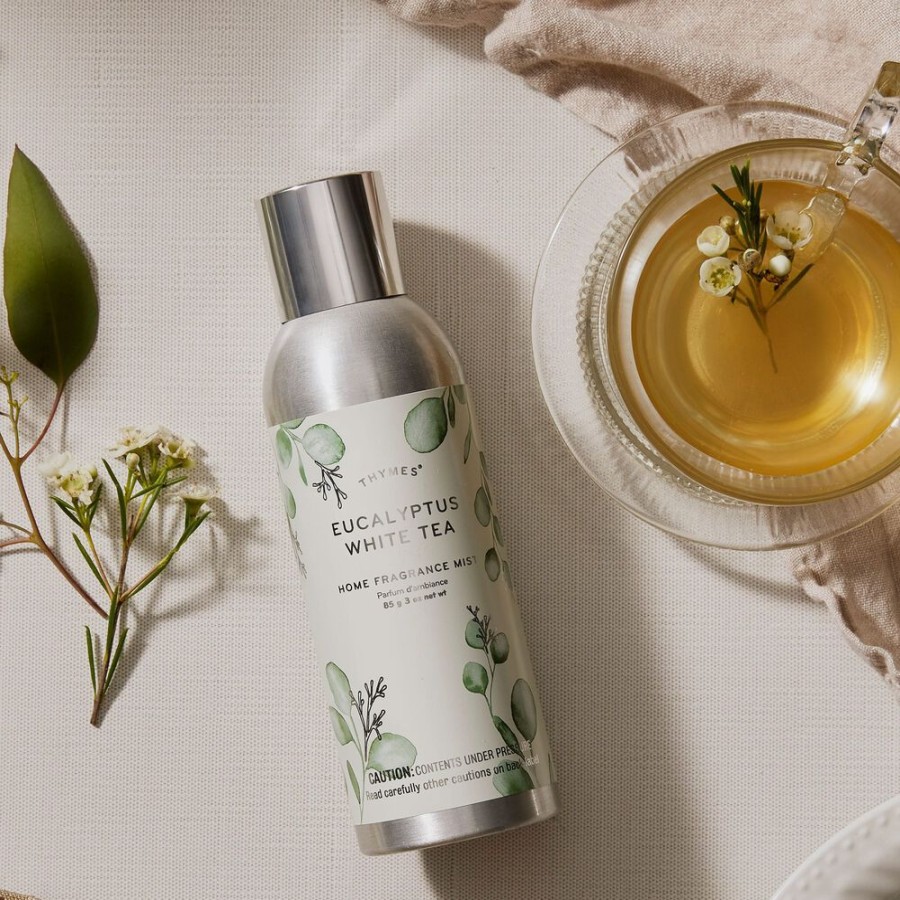 Home Fragrance Thymes | Eucalyptus White Tea Home Fragrance Mist