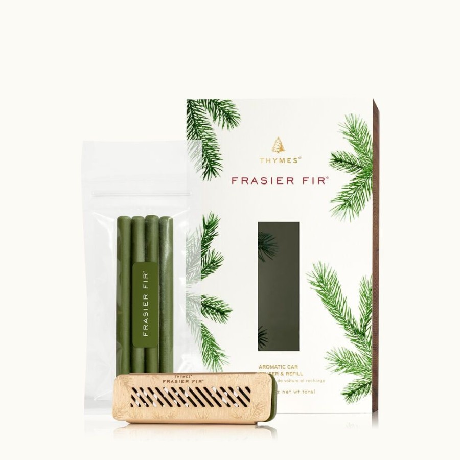 Home Fragrance Thymes | Frasier Fir Car Diffuser Kit