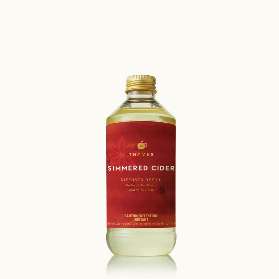 Home Fragrance Thymes | Simmered Cider Reed Diffuser Oil Refill